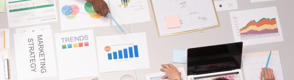 People analyzing data